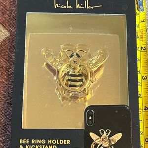 Nicole Miller bee ring stand for cell phone